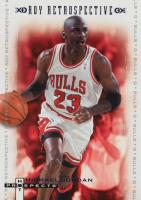 2007 Fleer Hot Prospects #68 Michael Jordan Blue Basketball Card