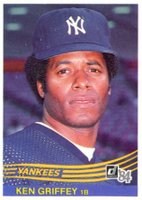 1984 Donruss #613 Ken Griffey Baseball Card