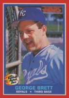 1987 Fleer Hottest Stars #6 George Brett Baseball Card