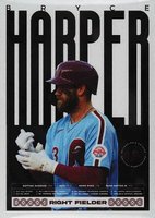 2022 Topps PROJECT100 #14 Bryce Harper Baseball Card