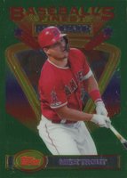 2020 Finest Flashbacks #116 Mike Trout Refractor Baseball Card