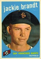1959 Topps #297 Jackie Brandt Baseball Card