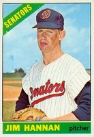 1966 Topps #479 Jim Hannan Baseball Card