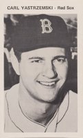 1971 Boston Red Sox Team Issue # Carl Yastrzemski Baseball Card