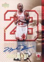 2005 Upper Deck Michael Jordan #MJA21 Michael Jordan Autograph 1/1 Basketball Card