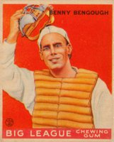 1933 Goudey #1 Benny Bengough Baseball Card