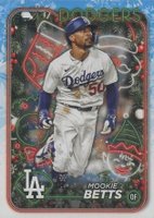 2024 Topps Holiday #H135 Mookie Betts Baseball Card