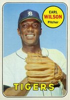 1969 Topps #525 Earl Wilson Baseball Card
