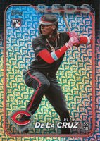 2024 Topps #141 Elly de La Cruz Holiday Baseball Card