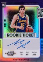 2021 Panini Contenders Optic #120 Austin Reaves Variation-Autograph Basketball Card