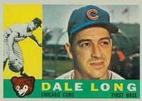 1960 Topps #375 Dale Long Baseball Card