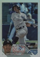 2023 Topps #460 Anthony Volpe Rainbow Foil Baseball Card
