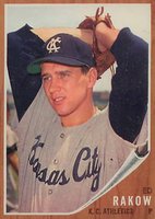 1962 Topps #342 Ed Rakow Baseball Card