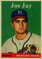 1958 Topps #472 Joe Jay Baseball Card