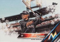 2016 Topps Holiday #78 Ichiro Baseball Card