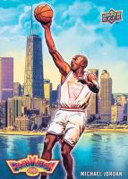 2020 Goodwin Champions Fanimation #F1 Michael Jordan Basketball Card