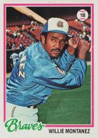 1978 Topps #38 Willie Montanez Baseball Card