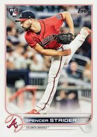 2022 Topps #509 Spencer Strider Baseball Card