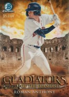 2024 Bowman Chrome Gladiators of the Diamond #22 Roman Anthony Gold Refractor Baseball Card