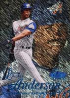 1998 Flair Showcase Legacy Collection #83 Garret Anderson Row 1 Baseball Card