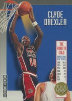 1992 Skybox Olympic Team #USA1 Clyde Drexler Basketball Card