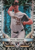 2024 Bowman Sterling Rookies #BSR30 Paul Skenes Sterling Silver Refractor Baseball Card