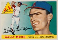 1955 Topps #67 Wally Moon Baseball Card