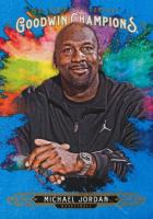 2018 Goodwin Champions #101 Michael Jordan Royal Blue Basketball Card
