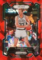 2023 Panini Prizm #189 Larry Bird Red Ice Basketball Card