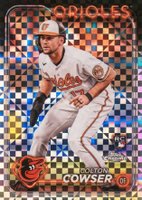 2024 Topps Chrome #278 Colton Cowser X-Fractor Baseball Card