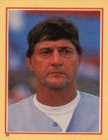 1984 Fleer Stickers #97 Carl Yastrzemski Baseball Card