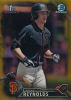2016 Bowman Draft  #BDC77 Bryan Reynolds Chrome-Gold Refractor Baseball Card