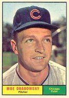 1961 Topps #364 Moe Drabowsky Baseball Card