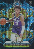 2023 Panini Mosaic #251 Keyonte George Genesis Basketball Card