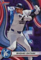 2024 Bowman's Best #33 Shohei Ohtani Purple Refractor Baseball Card