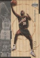 1998 Upper Deck Hardcourt Jordan Holding Court #J25 Gary Payton/Michael Jordan Silver Basketball Card