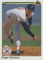 1990 Upper Deck #323 Roger Clemens Baseball Card