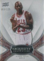 2008 Upper Deck Exquisite Collection #23 Michael Jordan Basketball Card