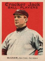 1915 Cracker Jack #69 John McGraw Baseball Card
