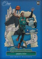 2022 Panini One and One Downtown #16 Jaden Ivey Basketball Card