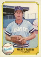 1981 Fleer #37 Marty Pattin Baseball Card