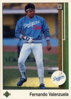 1989 Upper Deck #656 Fernando Valenzuela Baseball Card