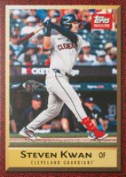 2024 Topps Throwback Thursday #109 Steven Kwan Baseball Card