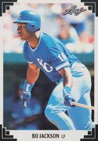 1991 Leaf Preview #19 Bo Jackson Baseball Card