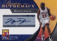 2005 Upper Deck Hawaii Trade Conference Signature Supremacy #SSP-17 Michael Jordan Basketball Card