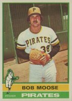 1976 Topps #476 Bob Moose Baseball Card