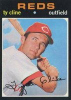 1971 Topps #319 Ty Cline Baseball Card