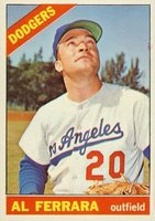 1966 Topps #487 Al Ferrara Baseball Card