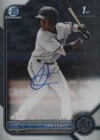 2022 Bowman Chrome Prospect Autographs #CPAIL Ian Lewis Baseball Card