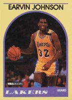 1990 Hoops Superstars #47 Magic Johnson Basketball Card